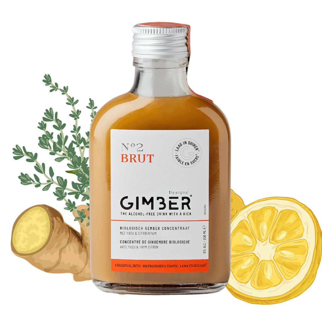 Boisson concentrée de gingembre n°2 Brut 500 ml – Atelier Kumo